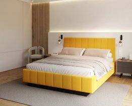 Betten FDM - Bett mit Hebefunktion Levito – 140x200 cm