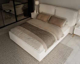 Betten FDM - Bett mit Hebefunktion Bristol – 140x200 cm