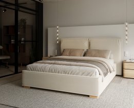 Betten FDM - Bett mit Hebefunktion Bristol – 140x200 cm