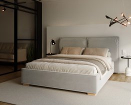 Betten FDM - Bett mit Hebefunktion Bristol – 140x200 cm