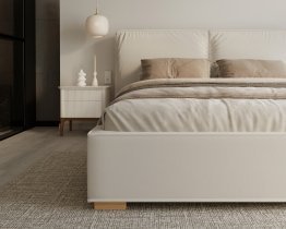 Betten FDM - Bett mit Hebefunktion Bristol – 140x200 cm
