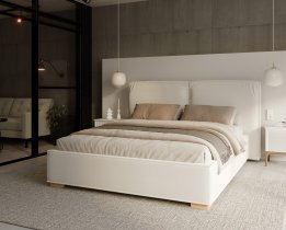 Betten FDM - Bett mit Hebefunktion Bristol – 140x200 cm