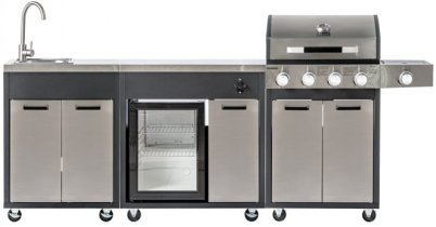 Mirpol - Gasgrill-Außenküche Brenner KL4PLUS