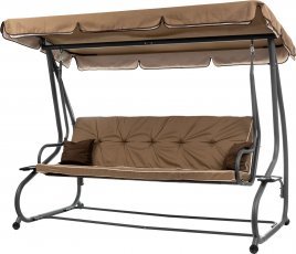 Ausziehbare Gartenschaukel Megi Cappuccino