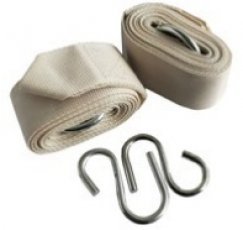 Set aus 2 Gurten zum Aufhängen einer Hängematte