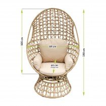 Mirpol - Sessel Positano – Beige