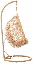 Mirpol - Hängesessel für den Garten Delos – Beige