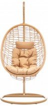 Mirpol - Hängesessel für den Garten Delos – Beige