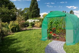 Mirpol - Garten-Gewächshaus 2,5x4x2 m