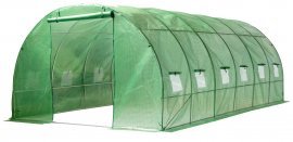 Garten-Gewächshaus 3x6x2 m