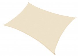 Gartenmarkise Sail 3x4 m beige