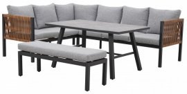 Gartenmöbel-Set Texas mit Ecke
