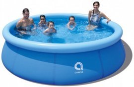 Expansionsbecken mit Flansch 4,2x0,84m mit Pumpe