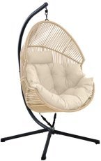 Hängender Gartenstuhl Holand - beige