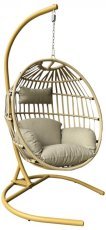 Hängender Gartenstuhl Vico - beige