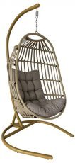 Hängender Gartenstuhl Kari - beige