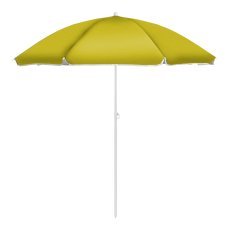 Sonnenschirm 180 cm mit Neigungsfunktion, limettengrün