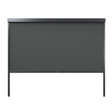 Manuelle Markise LUXE 370x238 cm, ausziehbar bis 4 m, Anthrazit