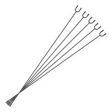 Stangenhalter 62 cm (Set mit 5 Stück)