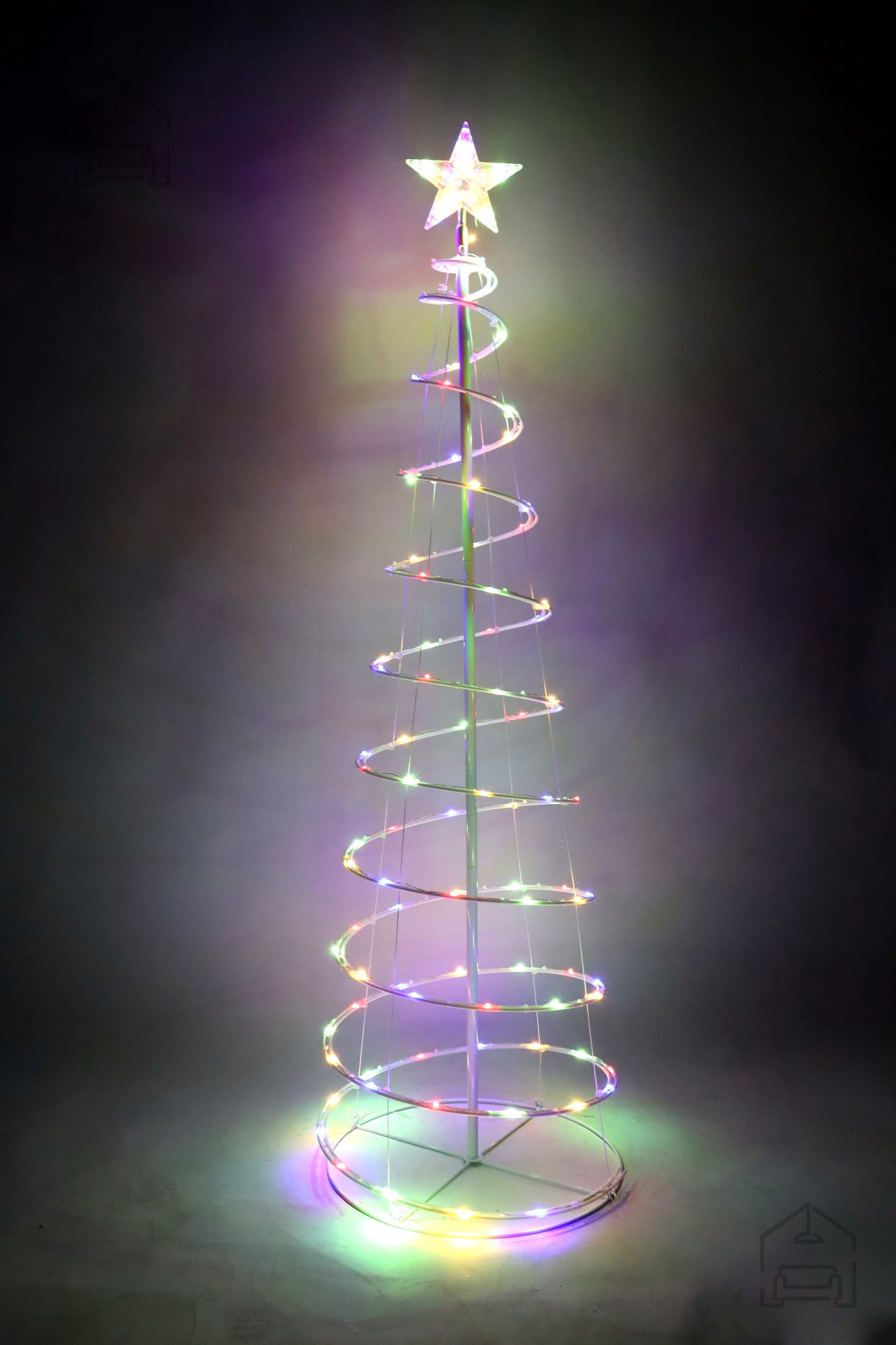 Faltbare LED-Weihnachtskugeln Mit Metallrahmen – Für Innen & Außen (40/50 Cm)