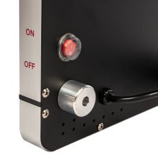 Glaskonvektor-Heizgerät GH-08 Schwarz