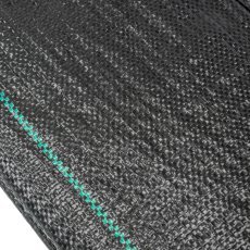 Schwarze Abdeck-Agrartextilie 90 g/m² 1,6 × 5 m