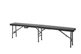 Cateringbank 183x28 VIVID 2 schwarz