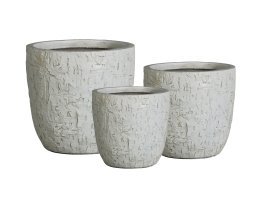 Set aus runden Töpfen Cora 1/3