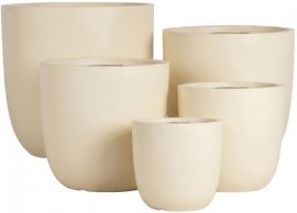 Pflanztopf-Set für den Außenbereich Ombra 2/6 – Beige