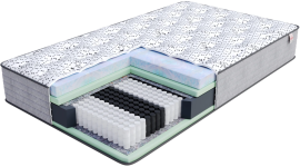 Matratze Wien Tencel Border Caro - 90x190 cm