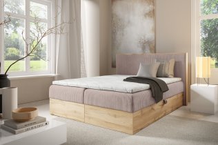Meble Gruška - Boxspringbett Wood 11 – 160x200 cm