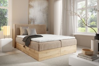 Meble Gruška - Boxspringbett Wood 11 – 160x200 cm