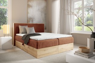 Meble Gruška - Boxspringbett Wood 11 – 160x200 cm