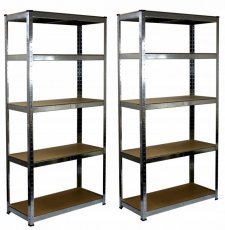 Set aus zwei Metallregalen – GWI0885