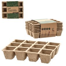 Set aus Torftopf-Schalen für Setzlinge 6 Stk. - EDA3227
