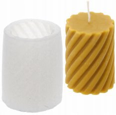 Silikonform für Kerzen Spirale - BEE2823