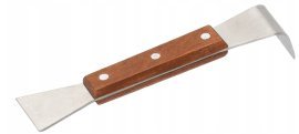 Imker-Meißel aus rostfreiem Stahl mit Holzgriff 20 cm – BEE4056