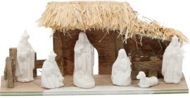 Weihnachtskrippe mit LED-Beleuchtung - GOT0804