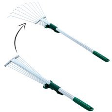 Verstellbare Besen-Harke, Breite 11,5–28 cm, Länge 54–73 cm *9050 - eda9050