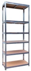 Regal mit 6 Ablageflächen, 200 cm – GWI0650