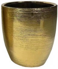 Gartenblumentopf 20 cm – gold – ELI2210