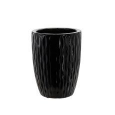 Gartenblumentopf 24,5 cm – schwarz – ELI2456