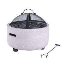 Garten-Feuerstelle mit Deckel - BBQ0124