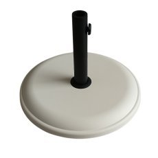 Betonständer für Sonnenschirm – Weiß – GAO0896