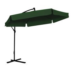 Gartenschirm mit LED-Beleuchtung 3 m – grün – GAO1510