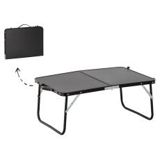 Klappbarer Campingtisch – Schwarz – OXE3248