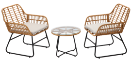 Gartenmöbel-Set – Braun – ABI3408