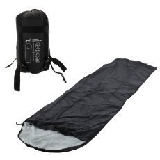 Schlafsack zum Campen 215x75 cm – schwarz – CAM9363