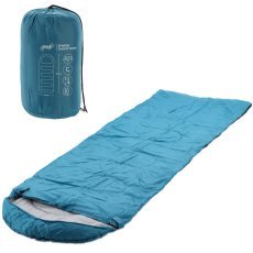 Schlafsack fürs Camping 220x75 cm – dunkelblau – CAM9370