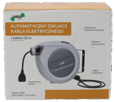 Chomik - Automatischer Kabelaufroller mit Elektrokabel – 20 m – ZHO9746